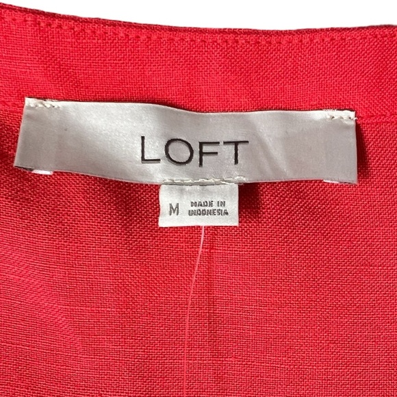 LOFT Vibrant Coral Dress - Picture 7 of 11